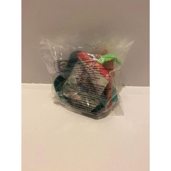 McDonald’s 2000 Tarzan and Jane Flipping Figurines with base #6 Happy Meal - Picture 3 of 4